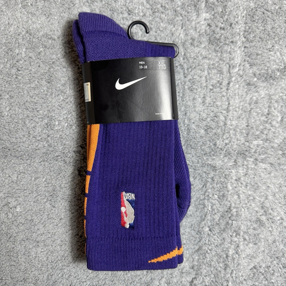 Nike Other - Nike NBA Authentic Socks Quip Grip Purple 2XL